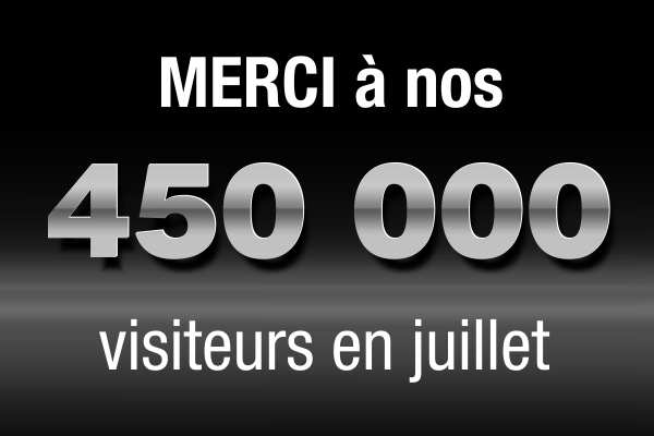 Visiteurs Juillet 2016