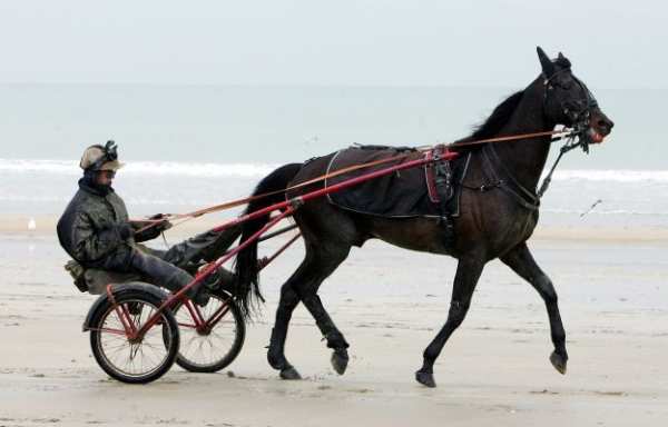 Ready Cash Entrainement sur la plage de Deauville