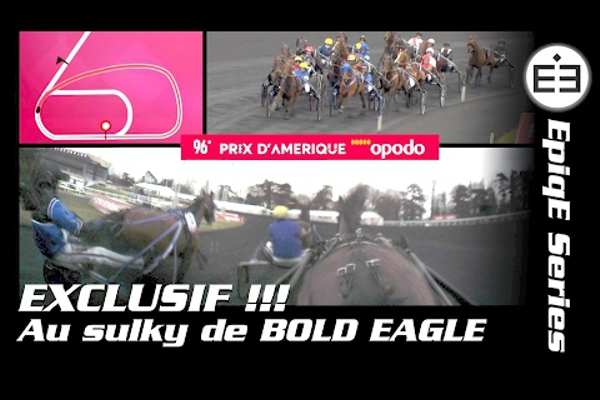 La photo de En direct du sulky de Bold Eagle