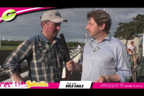 La photo de Interview Elitloppet Sebastien Guarato