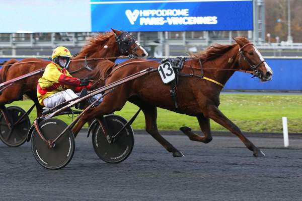 Eire D'helios Arrivée PRIX DE SAINT-GEORGES DE DIDONNE - QUINTE + Hippodrome de VINCENNES 04/12/2021