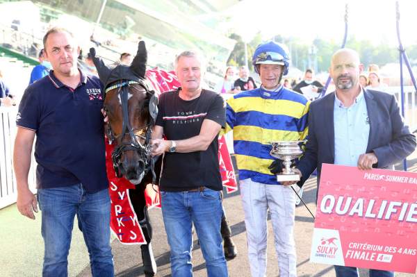 Hokkaido Jiel Course Pmu Sulky Summer Races Prix Jules Thibault 2021 Ã Vincennes