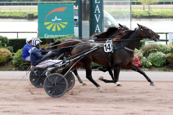 Elie De Beaufour Arrivée Quinté+ Pmu Grand Prix Anjou-Maine à Laval