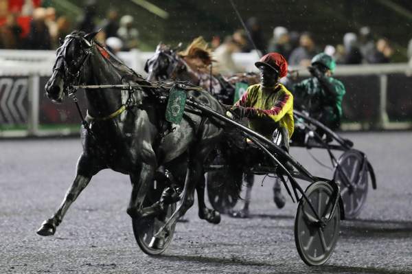 Deus Zack Arrivée PMU Championnat Européen des 3 ans 2022 à Vincennes