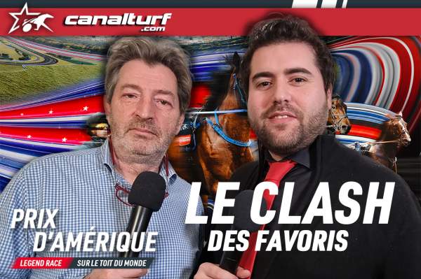 La photo de Le Clash Des Favoris, Prix D'amérique 2023 Legend Race