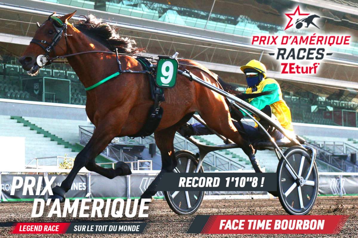 Prix d'Amérique 2023. J-2. Record à battre : 1'10''8