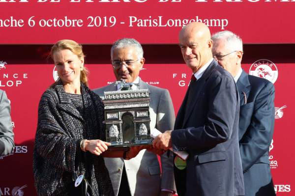 Dietrich Von Boetticher WALDGEIST Prix de l'Arc de Triomphe 2019 Dietrich Von Boetticher Hippodrome de Longchamp