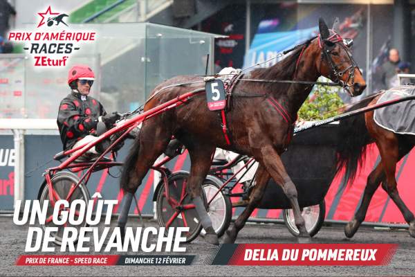 Delia Du Pommereux Prix de France 2023 - Prix d'Amérique Races ZEturf