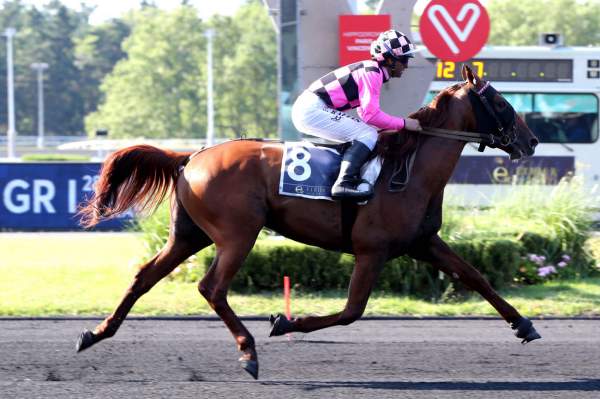 Jasper Des Charmes prix du président de la République Étrier 4 ans (G.I) Hippodrome de Vincennes