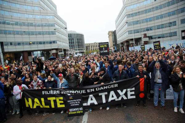 Manifestation Halte A La Taxe