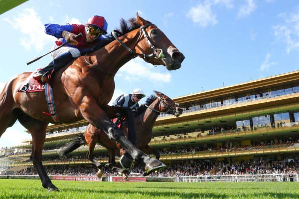 Tennessee Stud Arrivée PMU Qatar Prix Chaudenay 2025 à ParisLongchamp