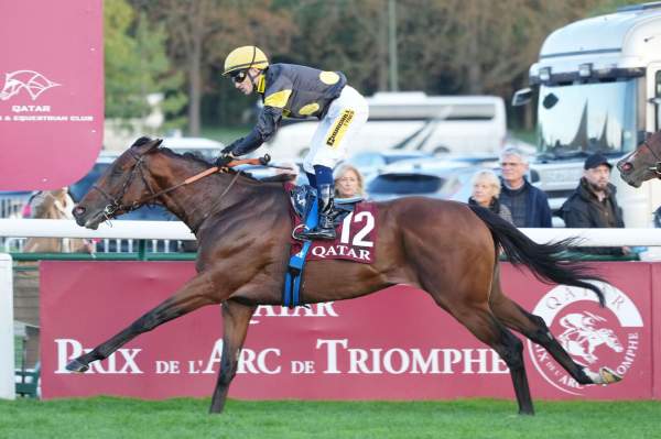 Maranoa Charlie Arrivée PMU Qatar Prix de la Forêt 2025 à ParisLongchamp