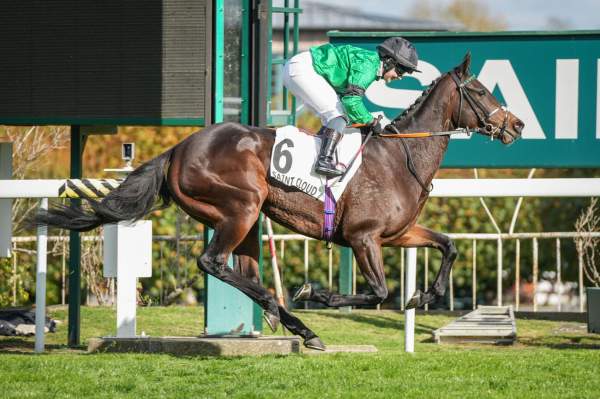 Sparks Fly Arrivée PMU Prix Perth 2025 à Saint-Cloud