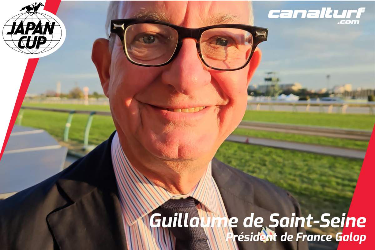 Guillaume de Saint-Seine, Président de France Galop, présent à la Japan ...