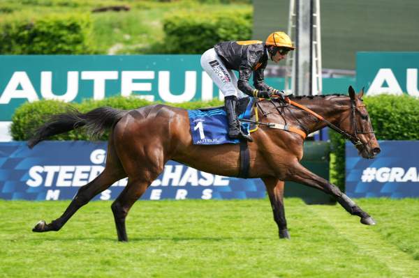 Gran Diose arrivée pmu Grand Steeple-chase Masters - Prix Ingré (Gr.II) à Auteuil