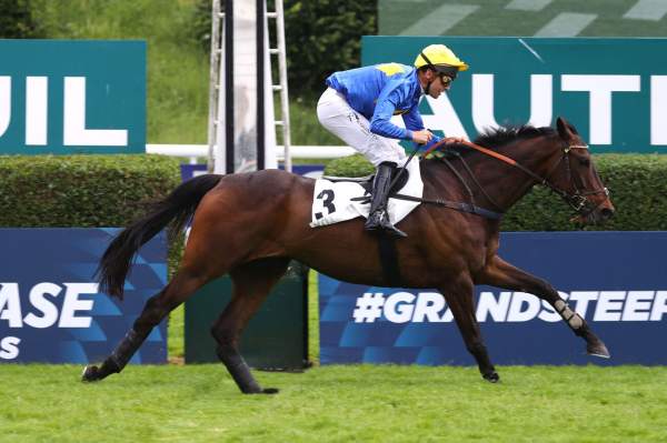 Jardin D'arthel arrivée pmu Prix Xavier de Chevigny (L) à Auteuil