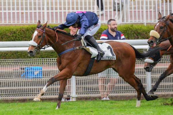 Djin's arrivée pmu Prix Questarabad (Gr.III) à Auteuil