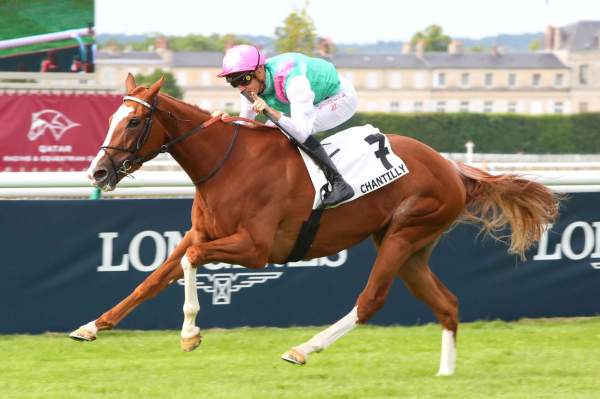 Sunly Arrivée PMU Prix de Royaumont à Chantilly