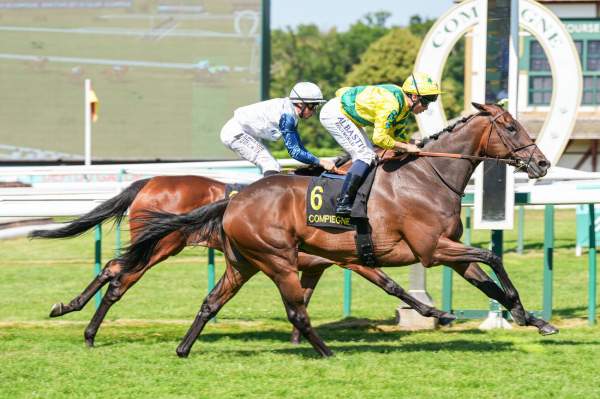 Horizon Dore arrivée pmu Grand Prix de Compiègne (L) è Étape du Défi du Galop hippodrome de Compiègne