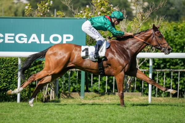 Calandagan arrivée du Grand-Prix de Saint-Cloud (Gr.1) hippodrome de Saint-Cloud