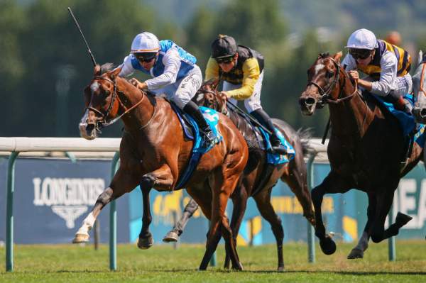 Double Major Arrivée PMU Sumbe Prix Kergorlay à Deauville