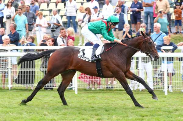 Samangan arrivée pmu Prix de Saint Hymer à Deauville