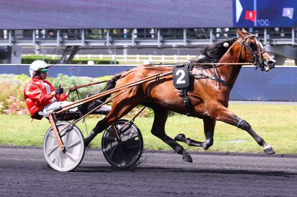 Magic Love Arrivée PMU Prix J. de Vauloge - Critérium 3 Ans Q3 à Vincennes