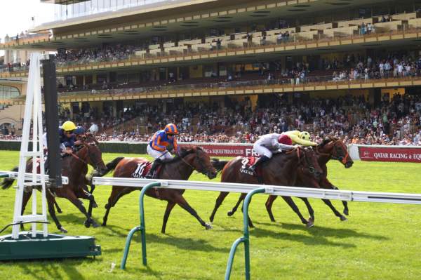 Sahlan Arrivée Pick5 PMU Qatar Prix du Moulin de Longchamp 2025 à ParisLongchamp