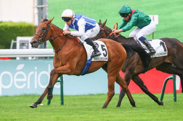 Green Spirit Arrivée du Prix d'Aumale 2025 à ParisLongchamp