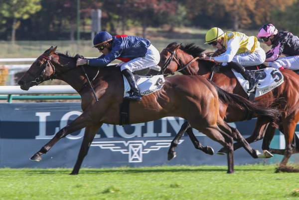 Princesse D'amour Arrivée Quinté+ Prix Rieussec à Longchamp
