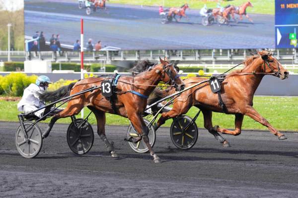 Mentor De Play Arrivée PMU Prix du Gers à Vincennes