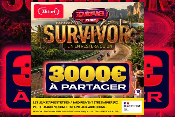 Zeturf - Les Défis Survivor 
