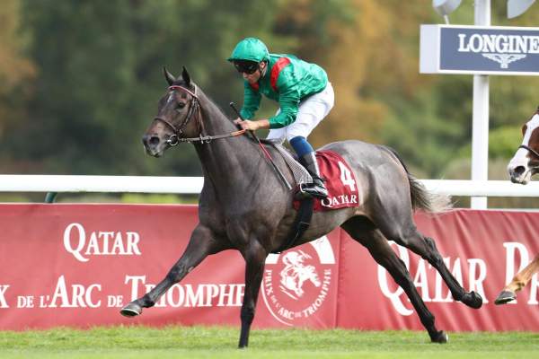 Erdenali Arrivée pmu Qatar Prix du Moulin de Longchamp (Gr.I) à Longchamp