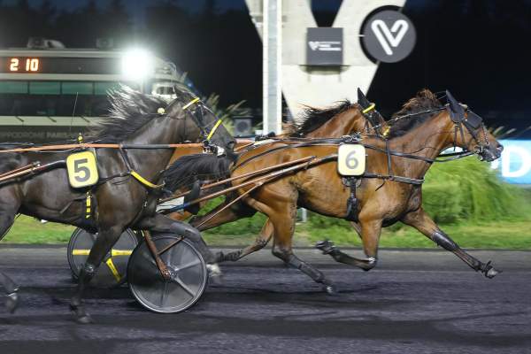 Marina James Arrivée Quinté+ Pmu Prix Eucharis à Paris-Vincennes