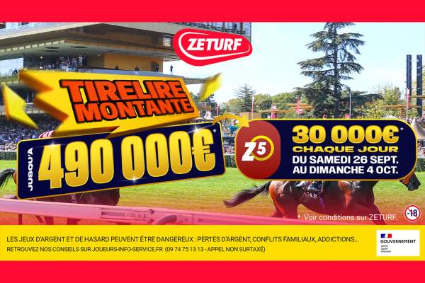 ZEturf Tirelire Montante